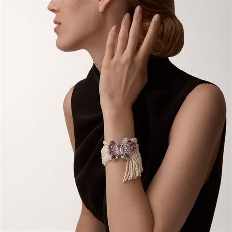 cartier bracelet flowers|cartier flora and fauna bracelet.